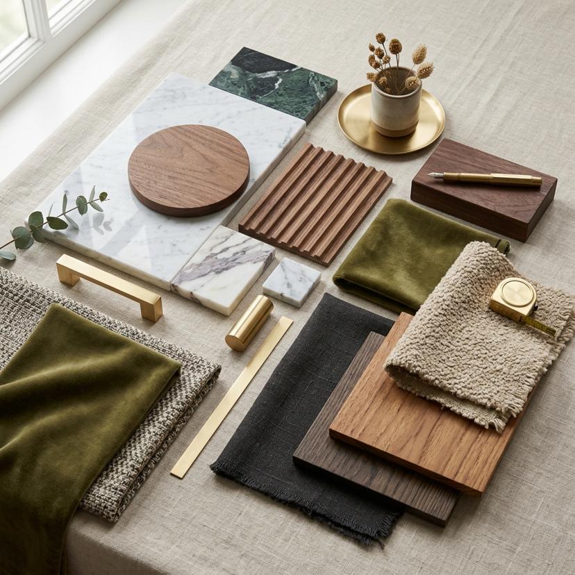 curated design materials